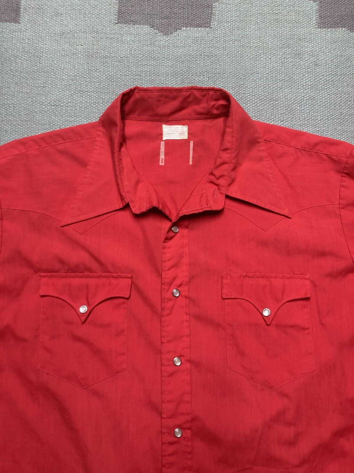 Vintage Vintage Pearl snap western shirt extra long tails dagger L Size US L / EU 52-54 / 3 - 3 Thumbnail