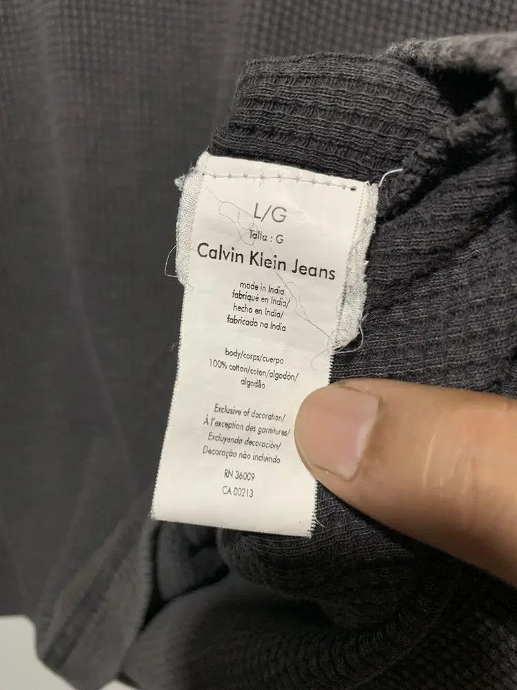 Calvin Klein Archive Y2k Calvin Klein zio turtle neck thermal longsleeve Size US L / EU 52-54 / 3 - 11 Thumbnail