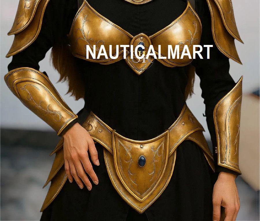 Other Elven Queen Brass Armor Suit Size ONE SIZE - 2 Thumbnail