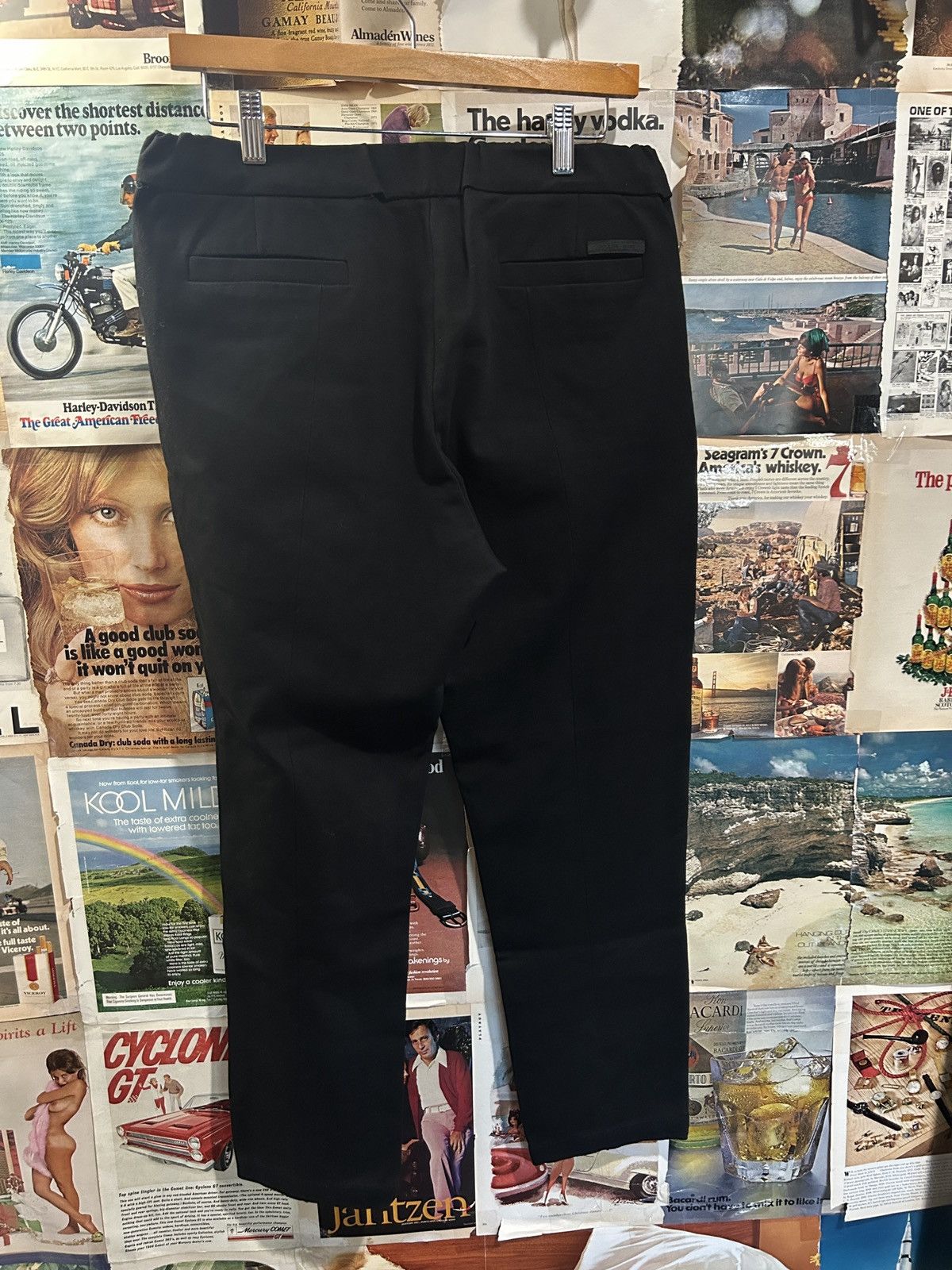 Prada Prada Dress Black Pants Trousers Size US 30 / EU 46 - 2 Thumbnail