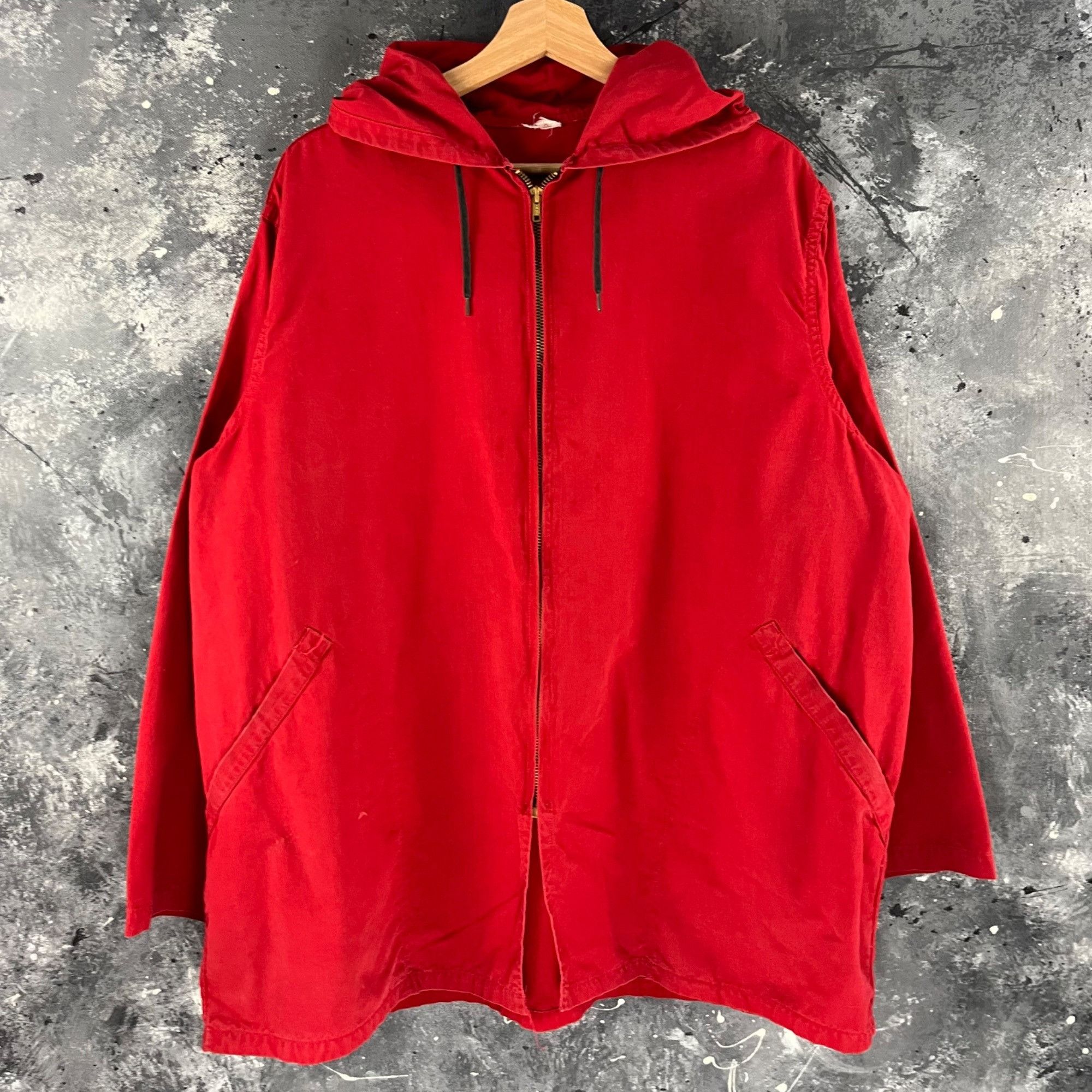 Vintage Vintage 60’s Hooded weather jacket Size US XL / EU 56 / 4 - 1 Thumbnail