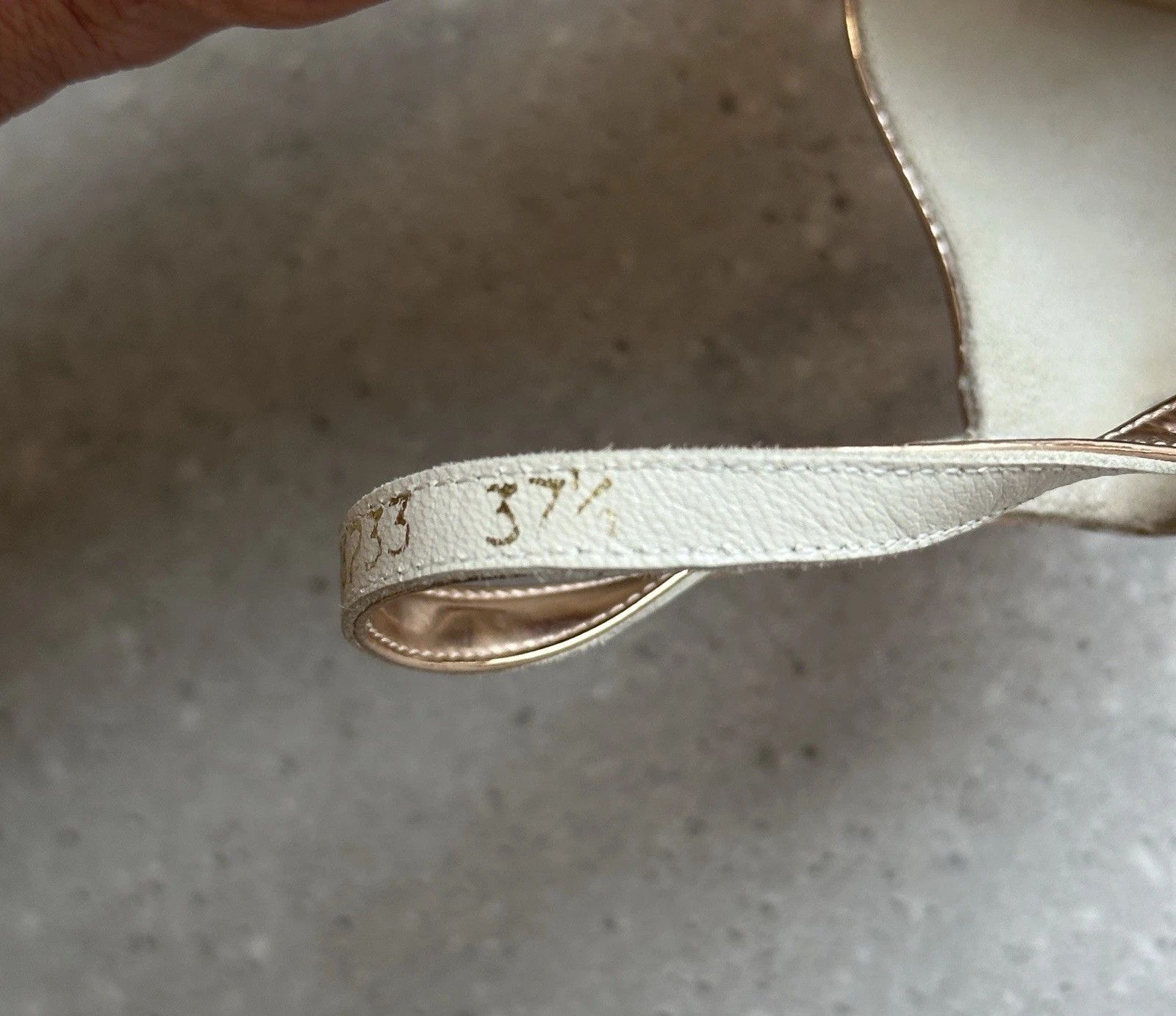 Stuart Weitzman Stuart Weitzman Shoes Womens Gold Heels Sandals Heeled Size US 7.5 / IT 37.5 - 15 Thumbnail
