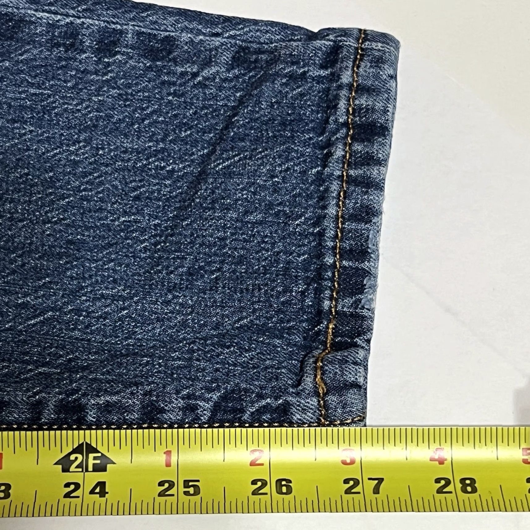 Levi's Levi's 501 Skinny Jeans Womens Regular 27x27 Denim Blue Vintage Retro 5-Pocket Mens Womens Size 27" / US 4 / IT 40 - 6 Thumbnail
