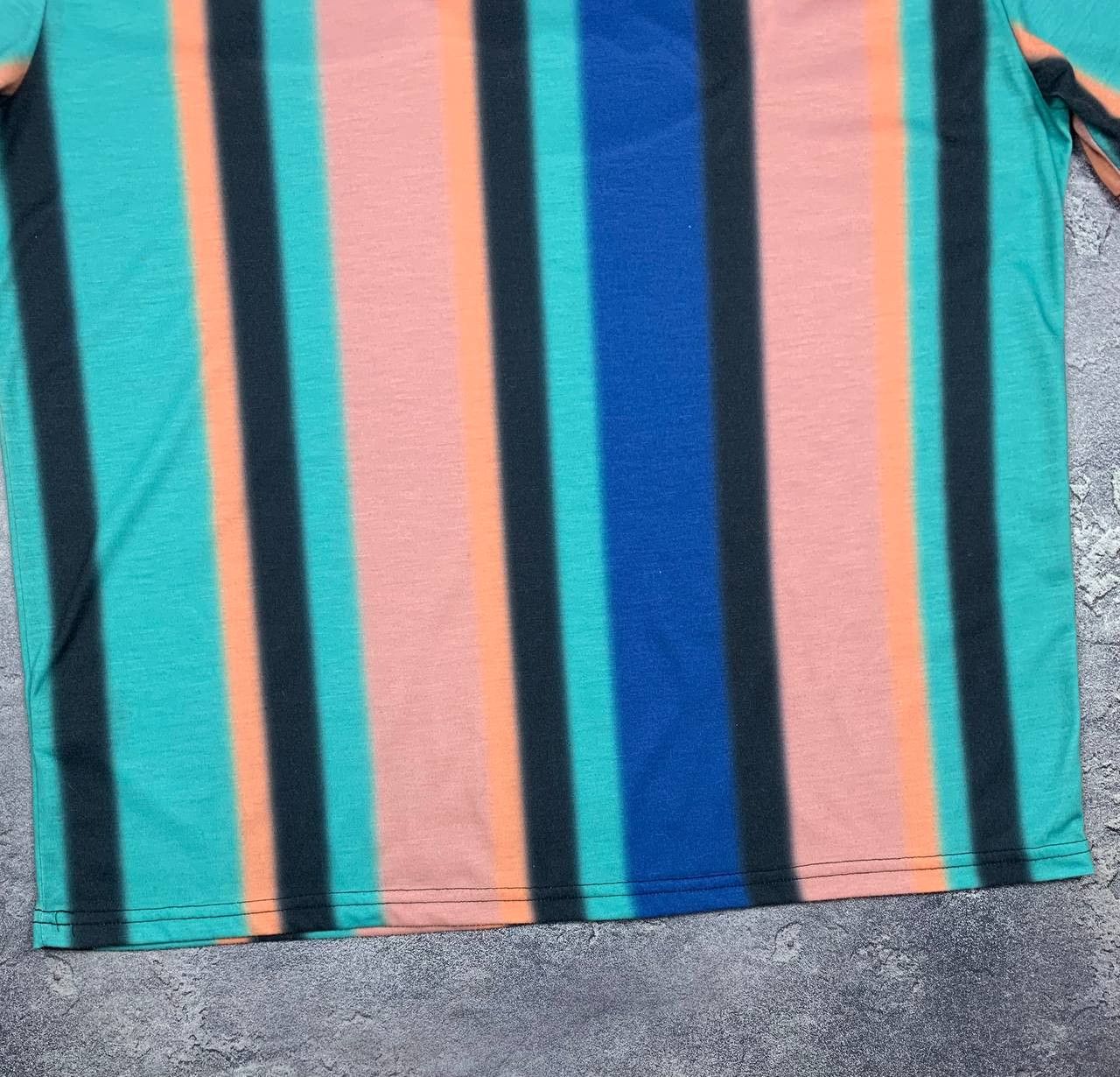 Karl Kani Karl Kani Men's Multicolor Striped Script Logo Streetwear Size US L / EU 52-54 / 3 - 15 Thumbnail