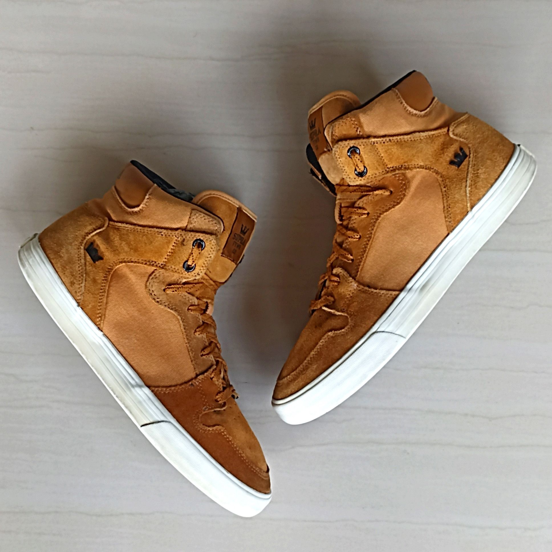 Supra Supra Vaider Wheat Skate Boarding Sneakers Size US 12 / EU 45 - 5 Thumbnail
