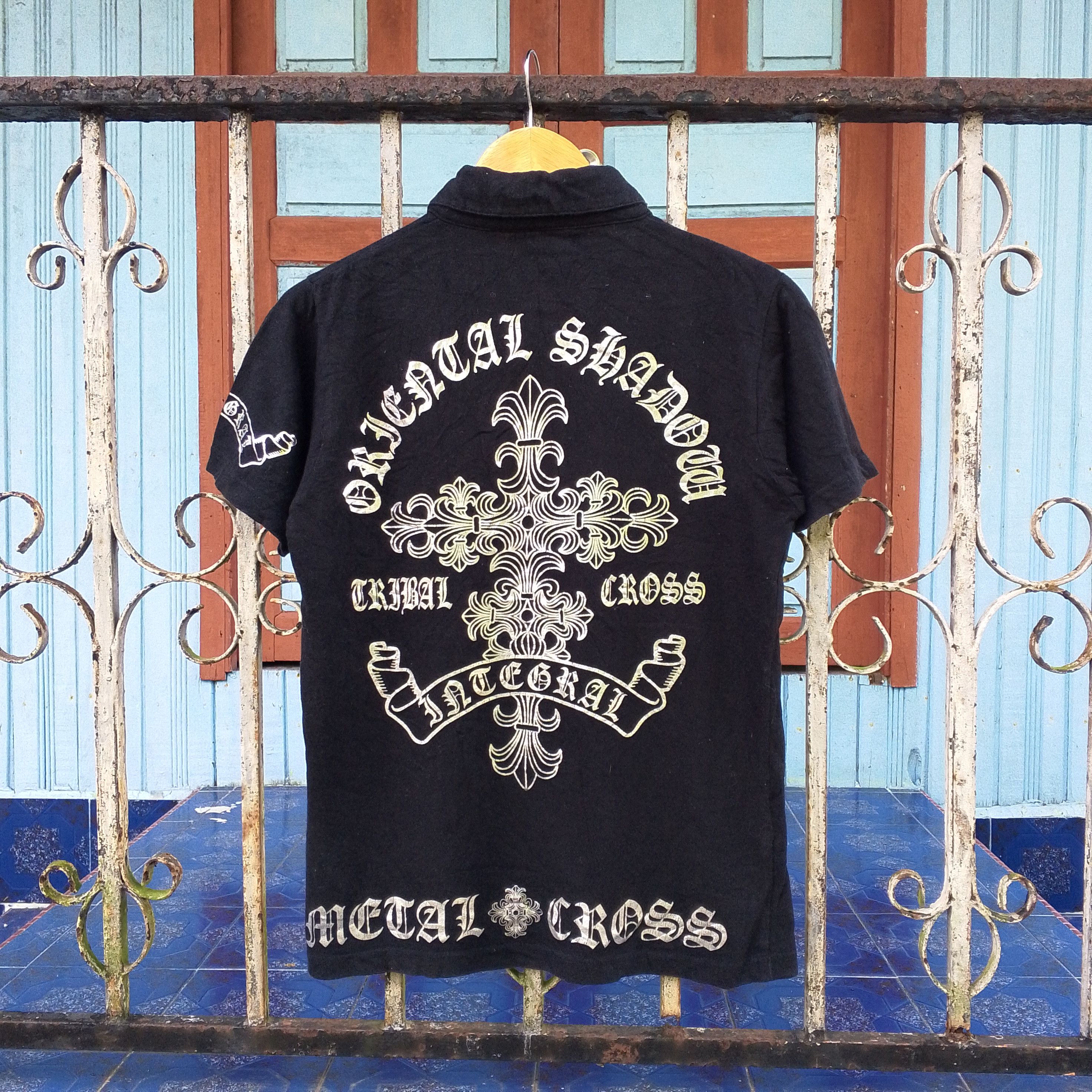 Crazy Tribal Cross by Detective Struct ifsixwasnine LGB