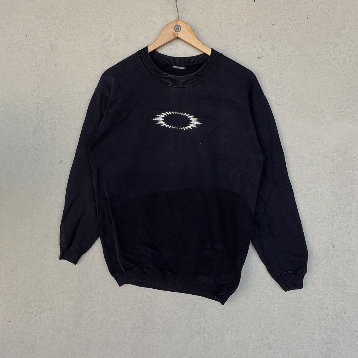 Other Vintage Black Oakley Small Print Sweatshirt Size M Size US M / EU 48-50 / 2 - 2 Thumbnail