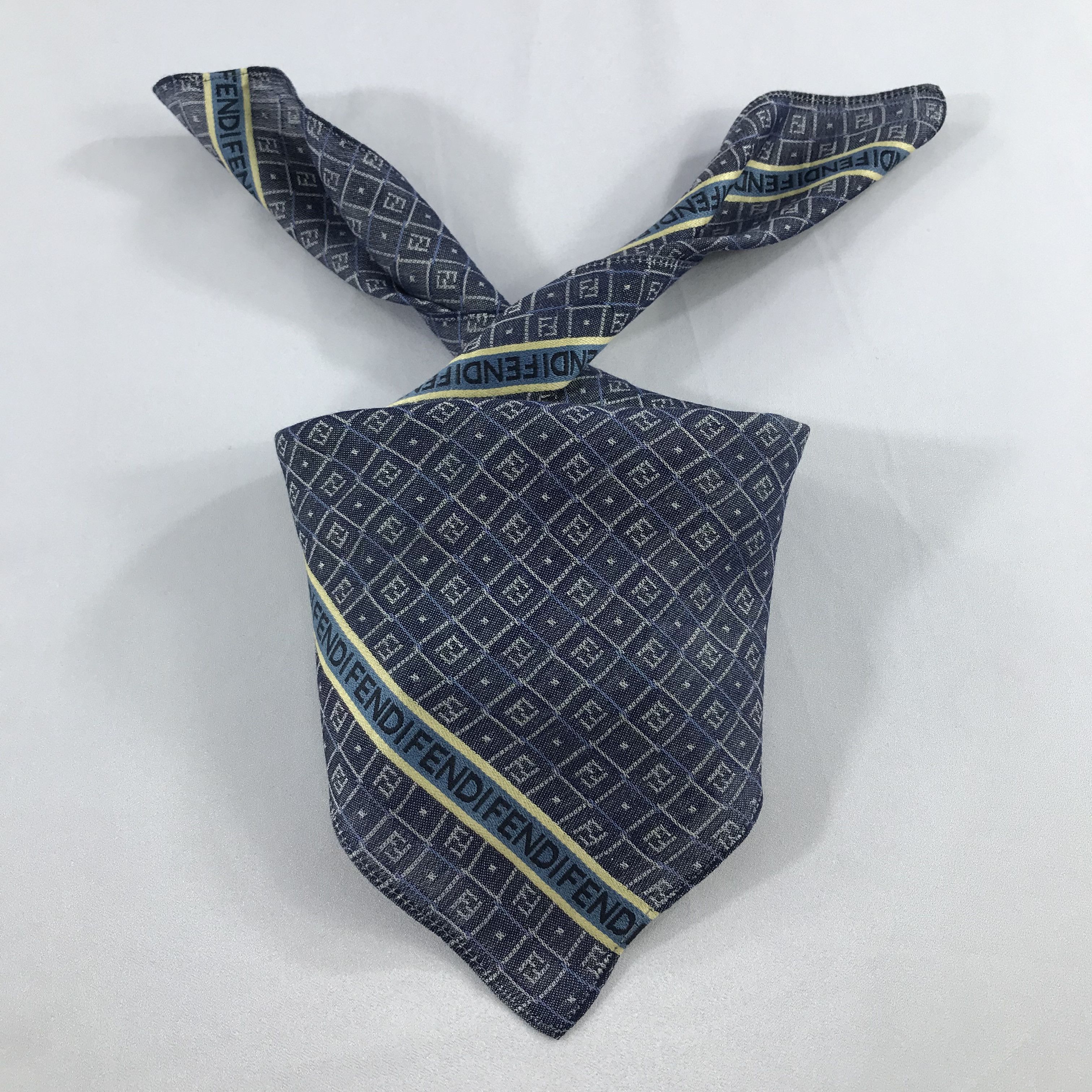 Vintage Vintage Fendi Bandana / Handkerchief / Neckerchief - S2432 Size ONE SIZE - 3 Thumbnail