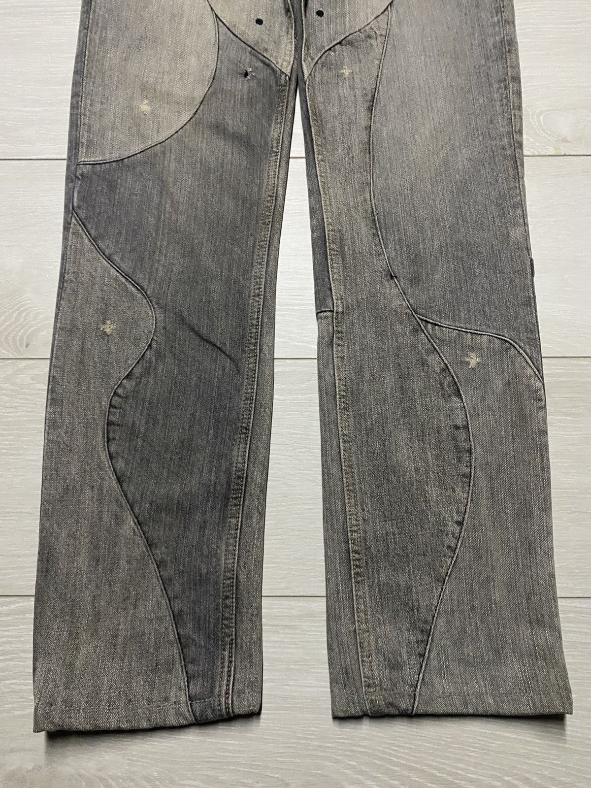 Analog Vintage Japanese Brand Analog Lighning Distressed Jeans Size US 28 / EU 44 - 5 Thumbnail