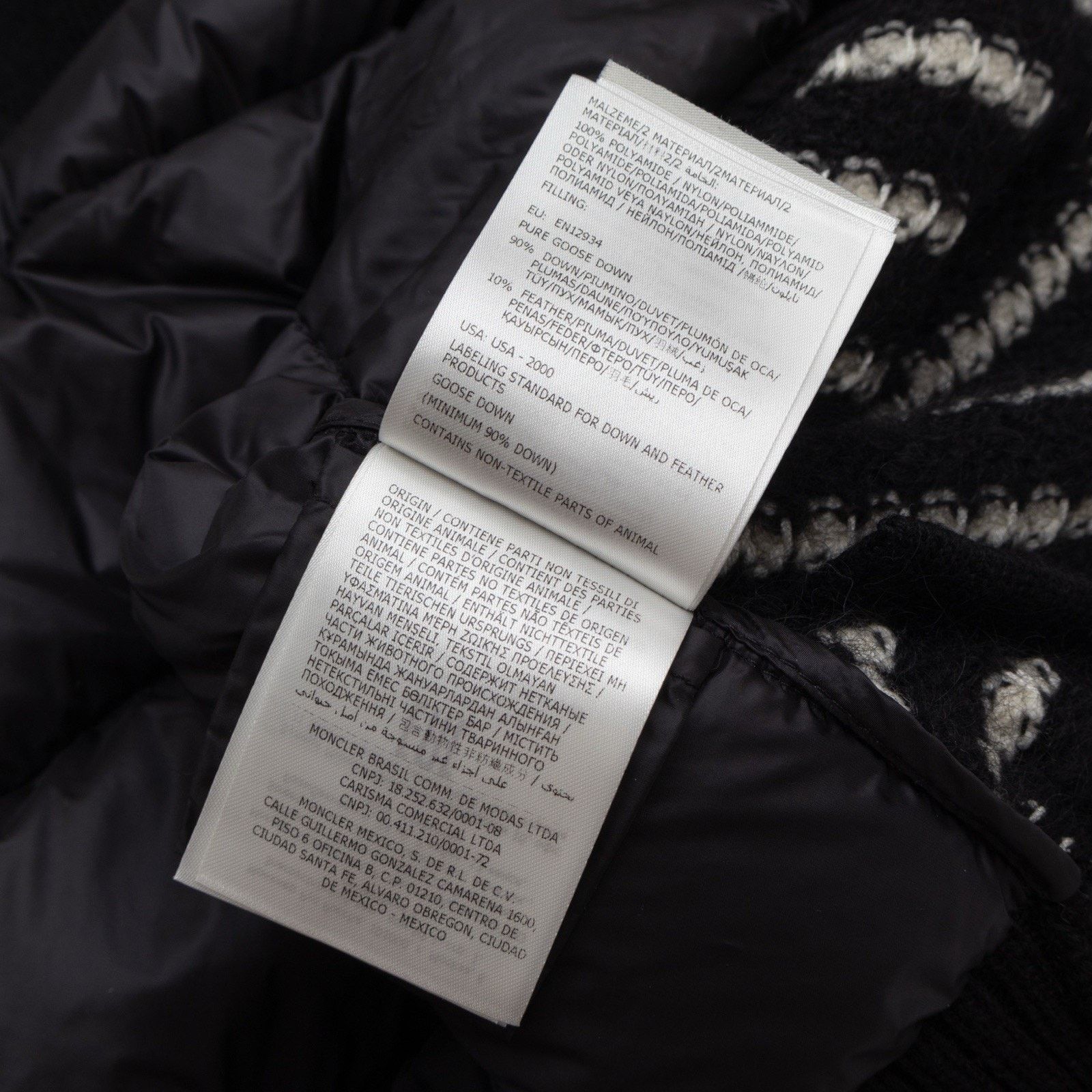Moncler 1.6k$ MONCLER Striped Cardigan Tricot Wool Down Jacket XS Size XS / US 0-2 / IT 36-38 - 16 Thumbnail
