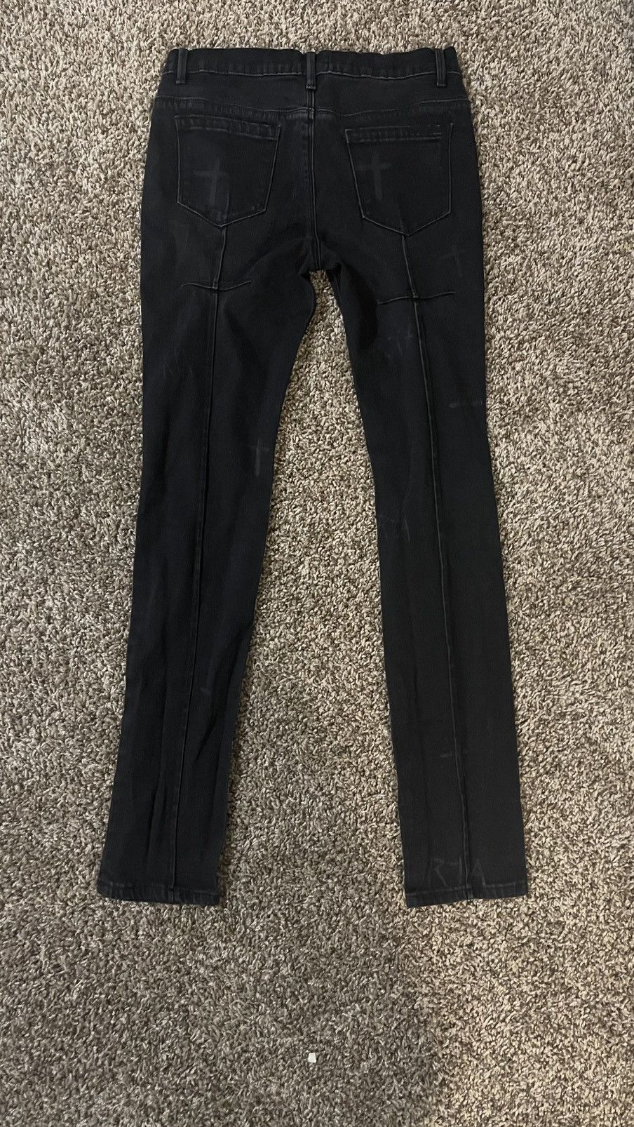 Rta Black cross stitch RTA skinny jeans Size US 29 - 2 Thumbnail