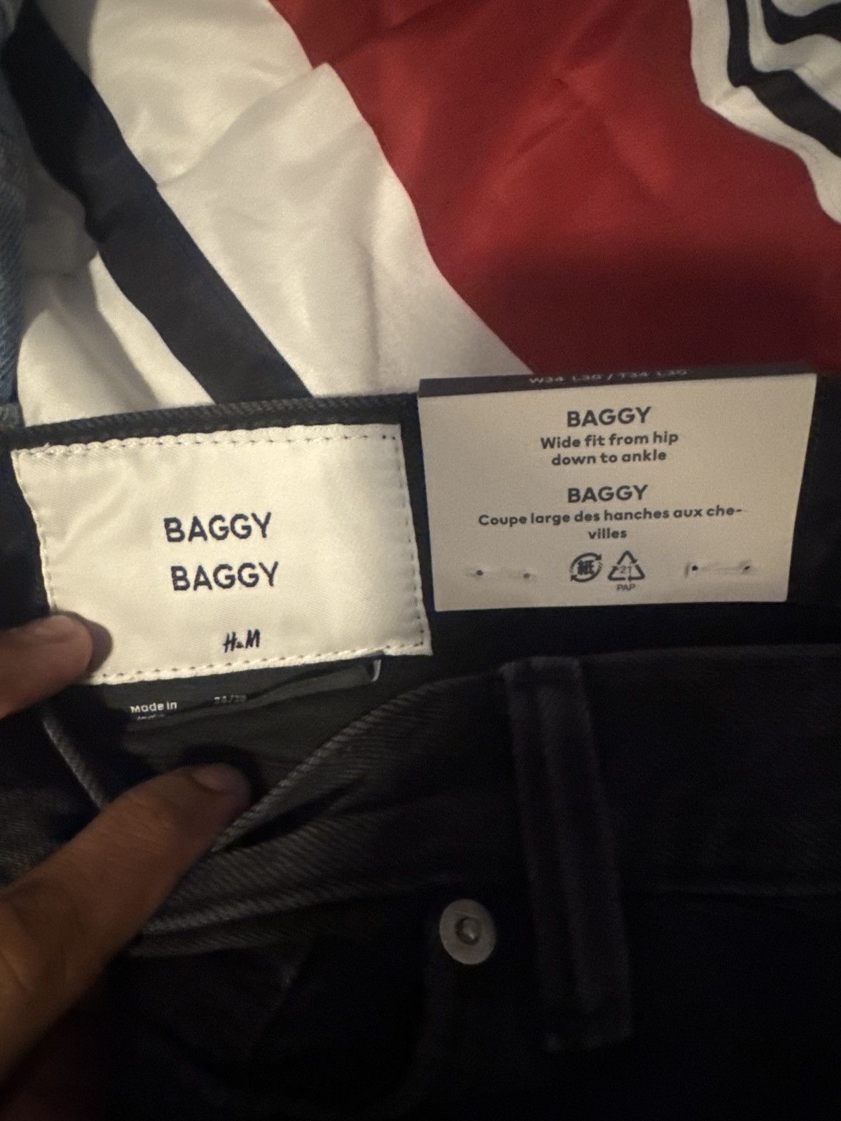H&M 3 pair of H&M baggy pants Size US 34 / EU 50 - 1 Thumbnail