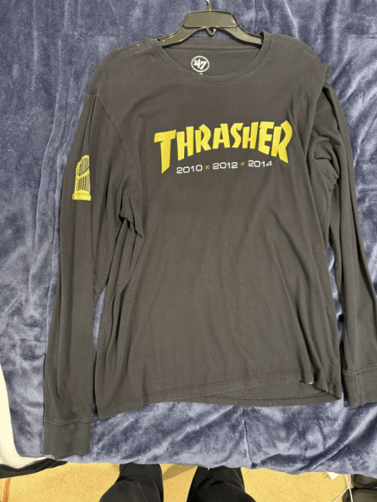 Thrasher Thrasher x Giants x 666 6th ST. SF Long sleeve Gold logo Size US L / EU 52-54 / 3 - 1 Thumbnail
