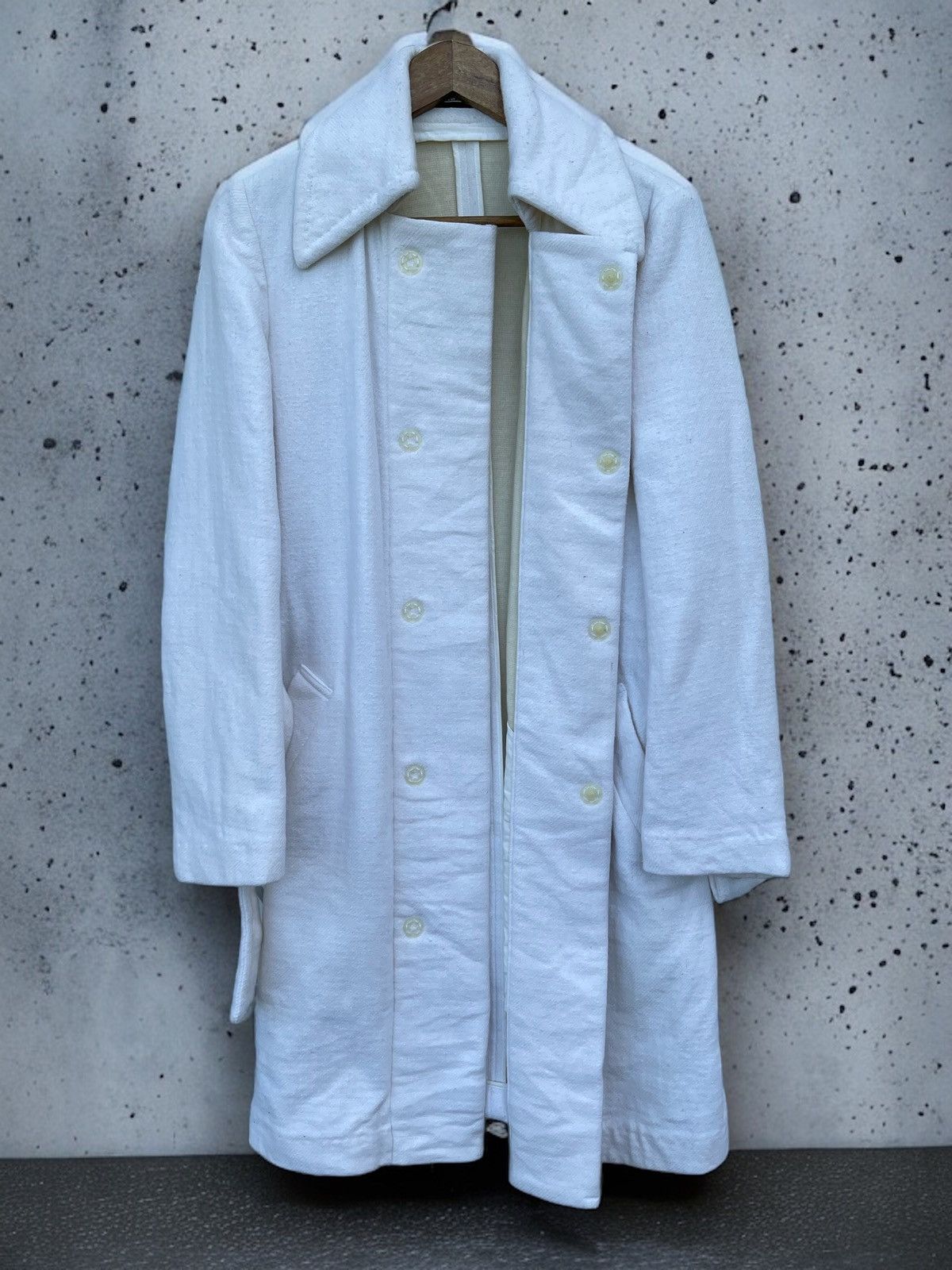 Issey Miyake 🔥AW 1999/2000 Zucca "The Year Of Climax" Belt Trench Coat Size US M / EU 48-50 / 2 - 4 Thumbnail