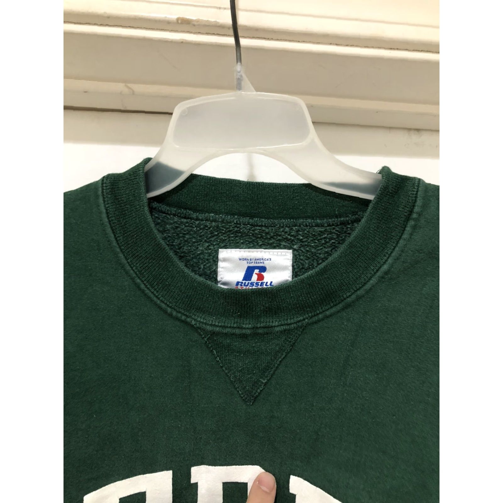 Russell Athletic VINTAGE Russell Athletic Pro 10 Sweatshirt Green Reverse Weave L Mens 90s Derby Size US L / EU 52-54 / 3 - 4 Thumbnail