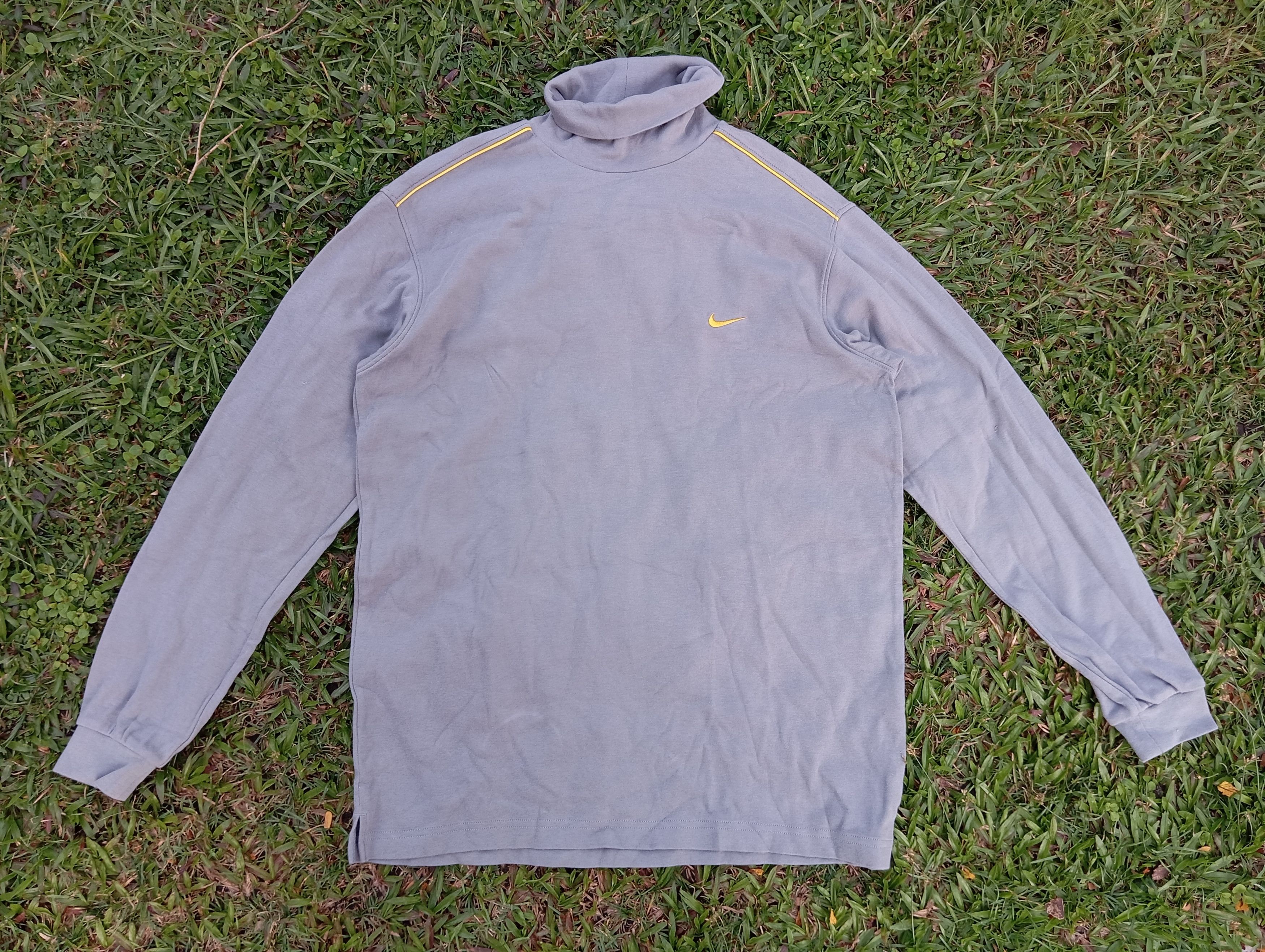Nike Nike Golf 🏌️ ⛳ Shirt Long Sleeve Roll Neck Sweatshirt Size US L / EU 52-54 / 3 - 2 Thumbnail