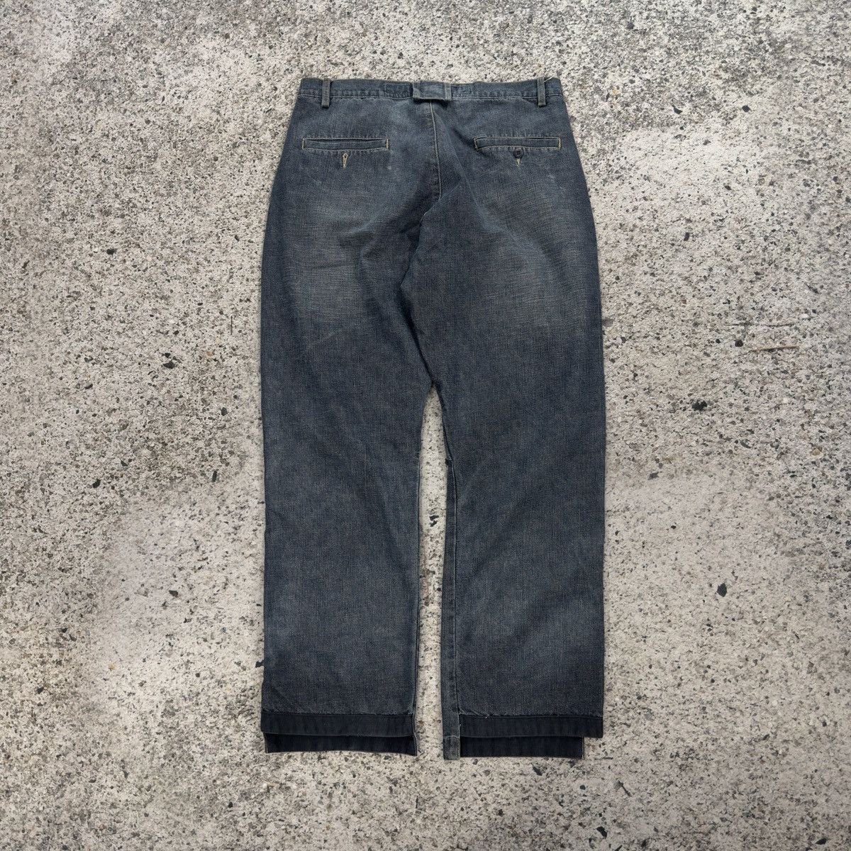 Marithe + Francois Girbaud 90s Y2K Marithe Francois Girbaud Cargo Jeans Skater Size US 34 / EU 50 - 2 Thumbnail