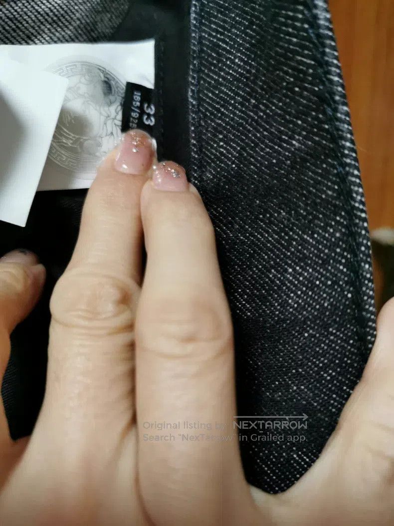 Versace Versace Black jeans Size US 33 - 7 Thumbnail
