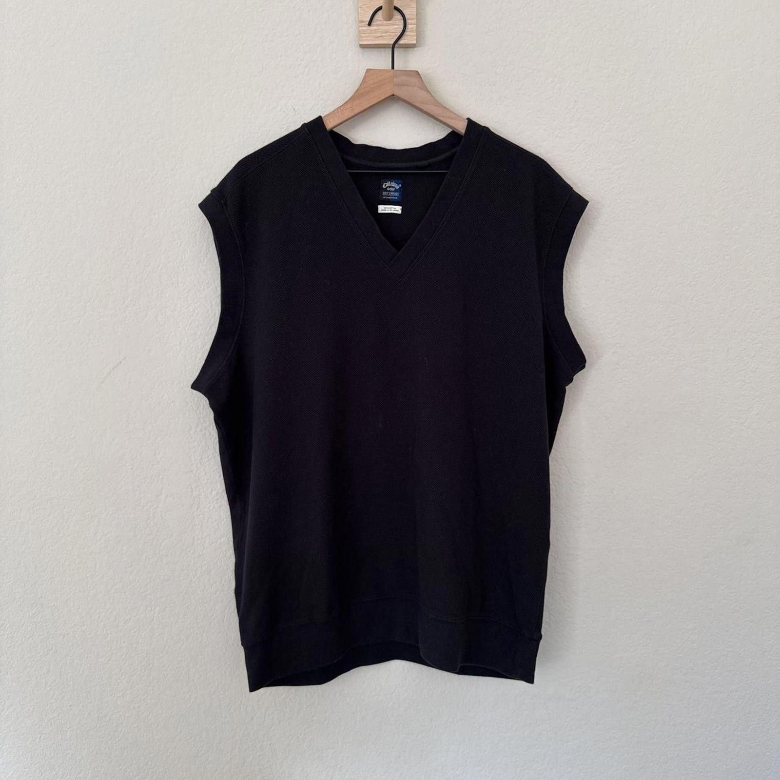 Other Callaway Golf Black Sweater Vest Men's L Size US XL / EU 56 / 4 - 1 Thumbnail