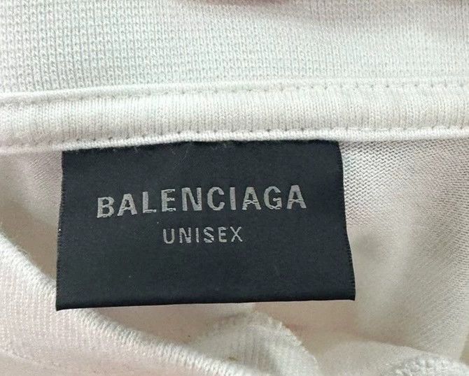Balenciaga Balenciaga White back bat logo short sleeve Size US S / EU 44-46 / 1 - 2 Thumbnail