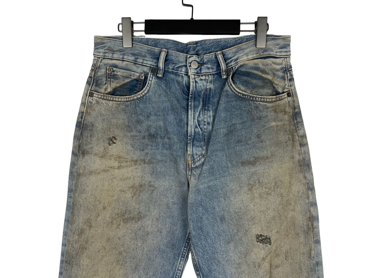 Acne Studios Acne Studios 2021M Penicillin Distressed Denim Jeans Size US 33 - 3 Thumbnail