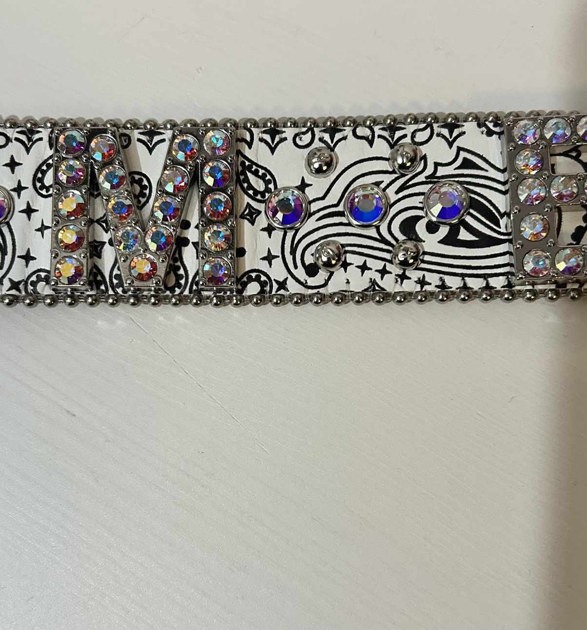 Supreme Supreme BB Simon Bandana Belt Silver Size 32 - 9 Thumbnail