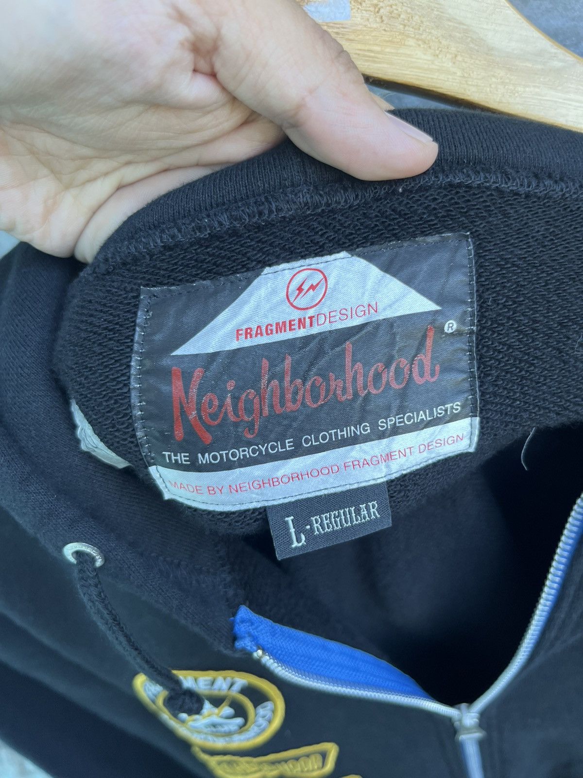 Fragment Design Neighborhood Multi Zipper Patched Hoodie Size US L / EU 52-54 / 3 - 6 Thumbnail