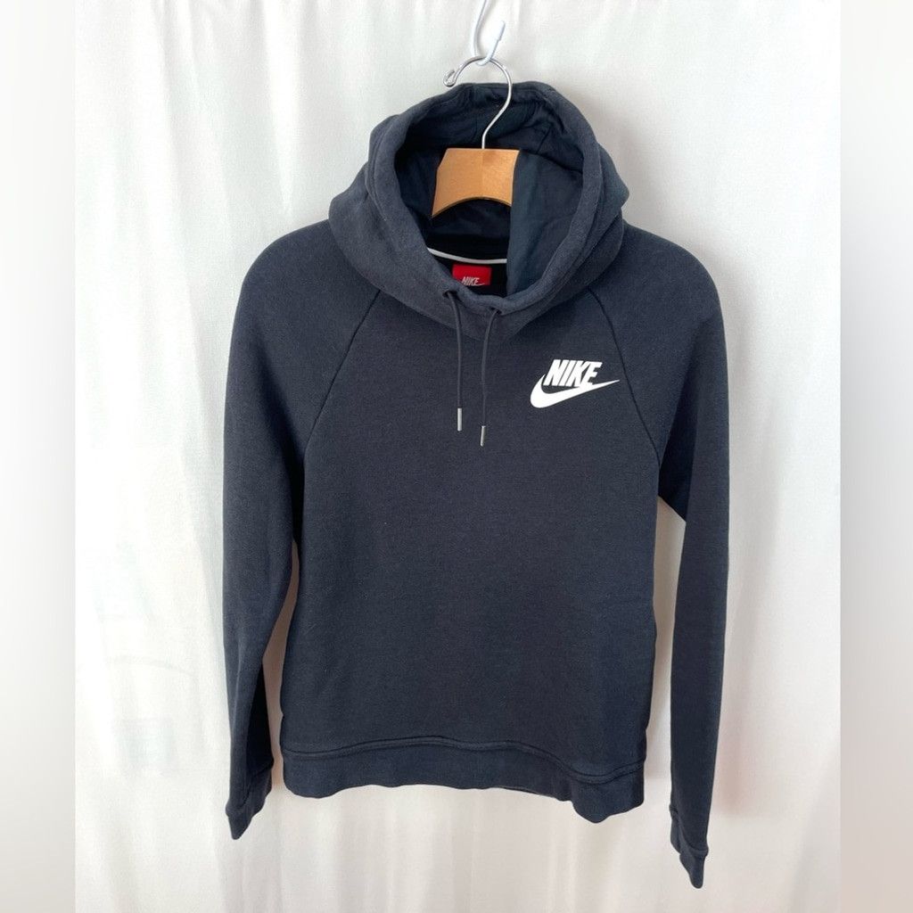 Nike Nike Sportswear Black Rally Funnel Neck Hoodie Size XS Size XS / US 0-2 / IT 36-38 - 3 Thumbnail