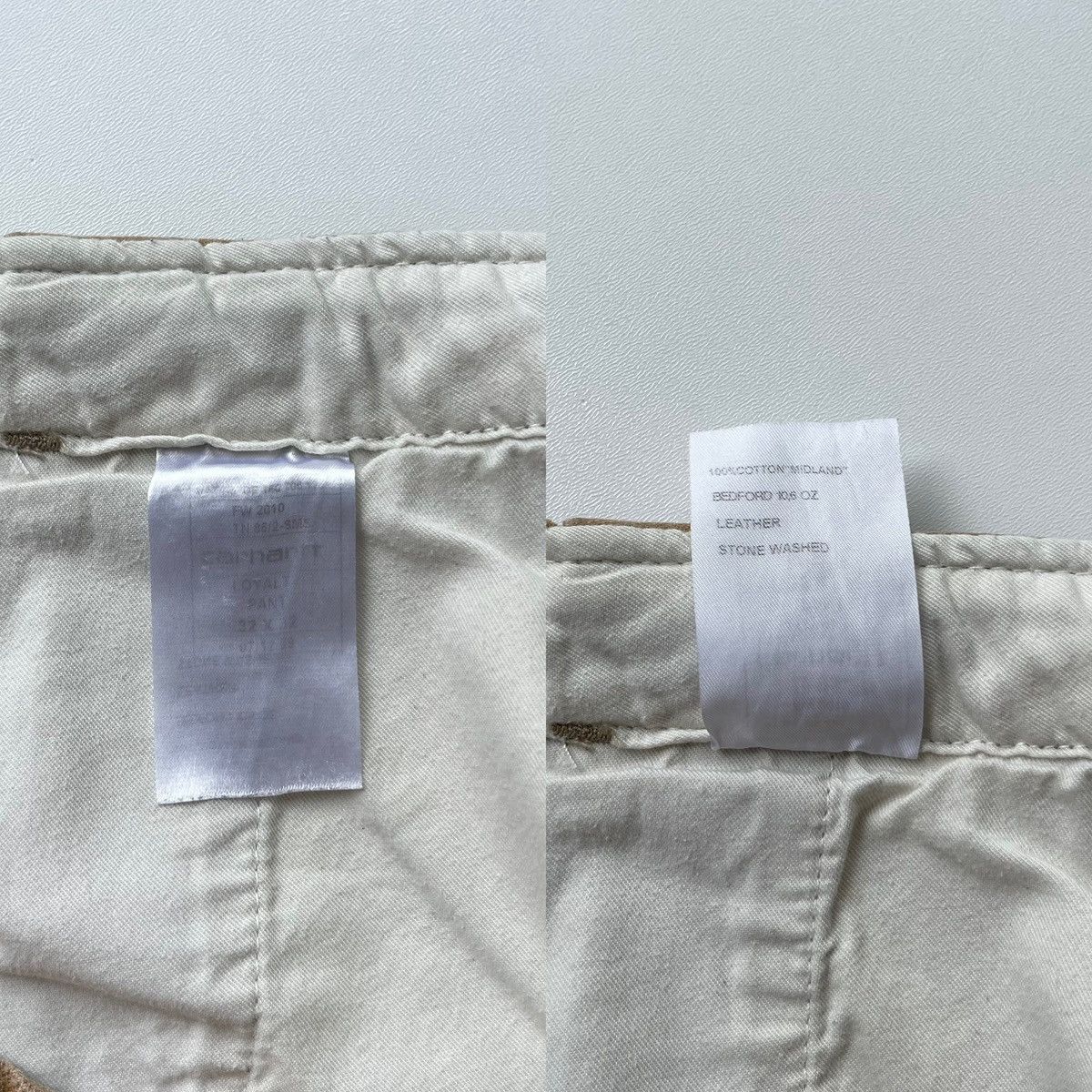 Carhartt Carhartt Union Made Loyalty Pant Vintage Chino Beige Size US 32 / EU 48 - 9 Thumbnail