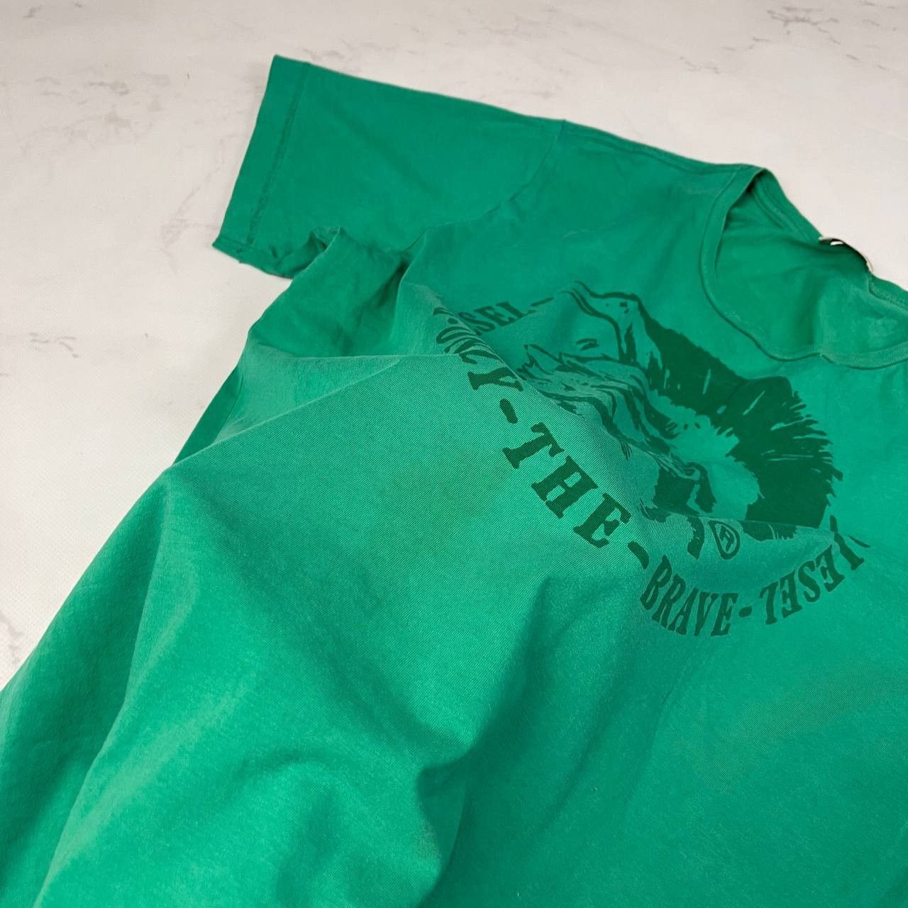 Diesel Diesel Vintage S only the brave military army green shirt Size US L / EU 52-54 / 3 - 10 Thumbnail