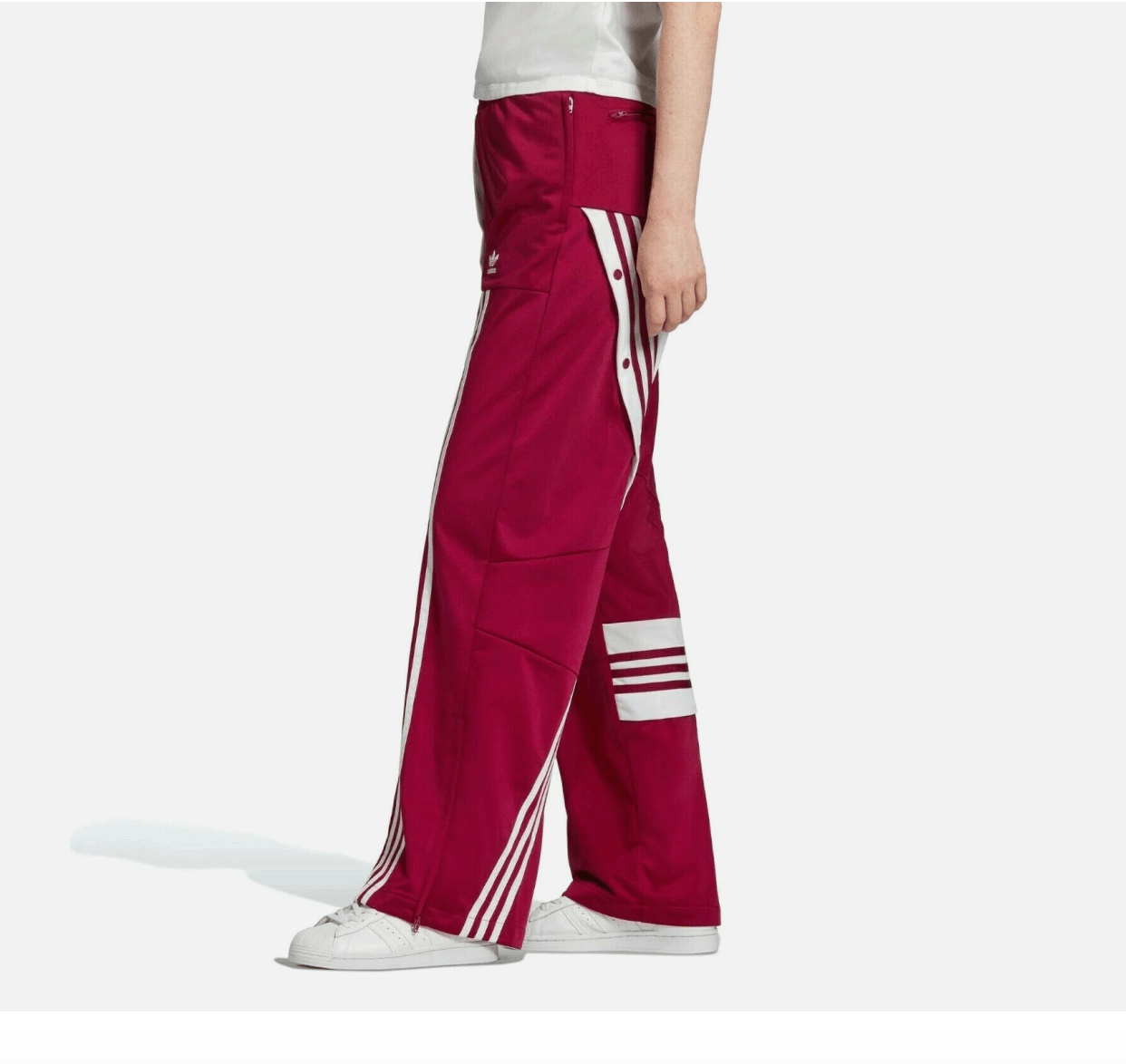 Adidas Rare adidas x Daniëlle Cathari Track Pants Power Berry XS Size 25" / US 0 / IT 36 - 16 Thumbnail