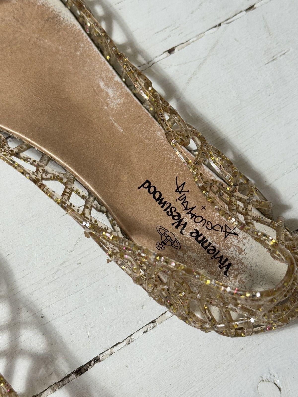 Vivienne Westwood VINTAGE VIVIENNE WESTWOOD MESH 2000s BALLETS MULES Size US 8 / IT 38 - 5 Thumbnail