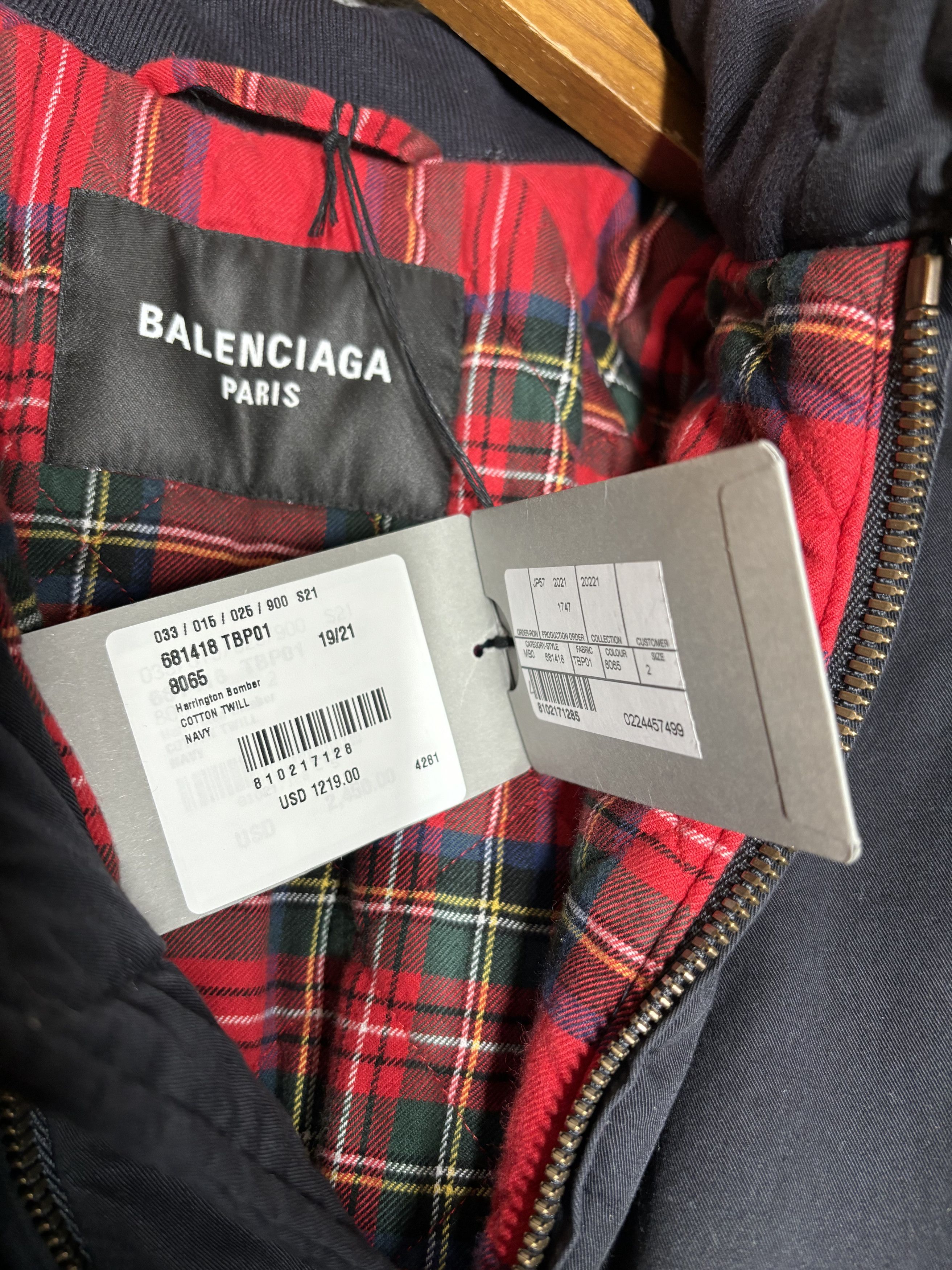 Balenciaga Harrington-style jacket Size US M / EU 48-50 / 2 - 9 Thumbnail