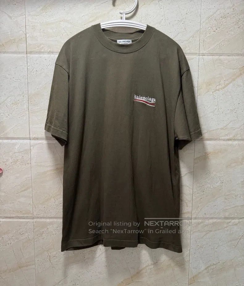 Balenciaga Balenciaga Embroidered Coca-Cola round neck loose short sl Size US XS / EU 42 / 0 - 1 Thumbnail