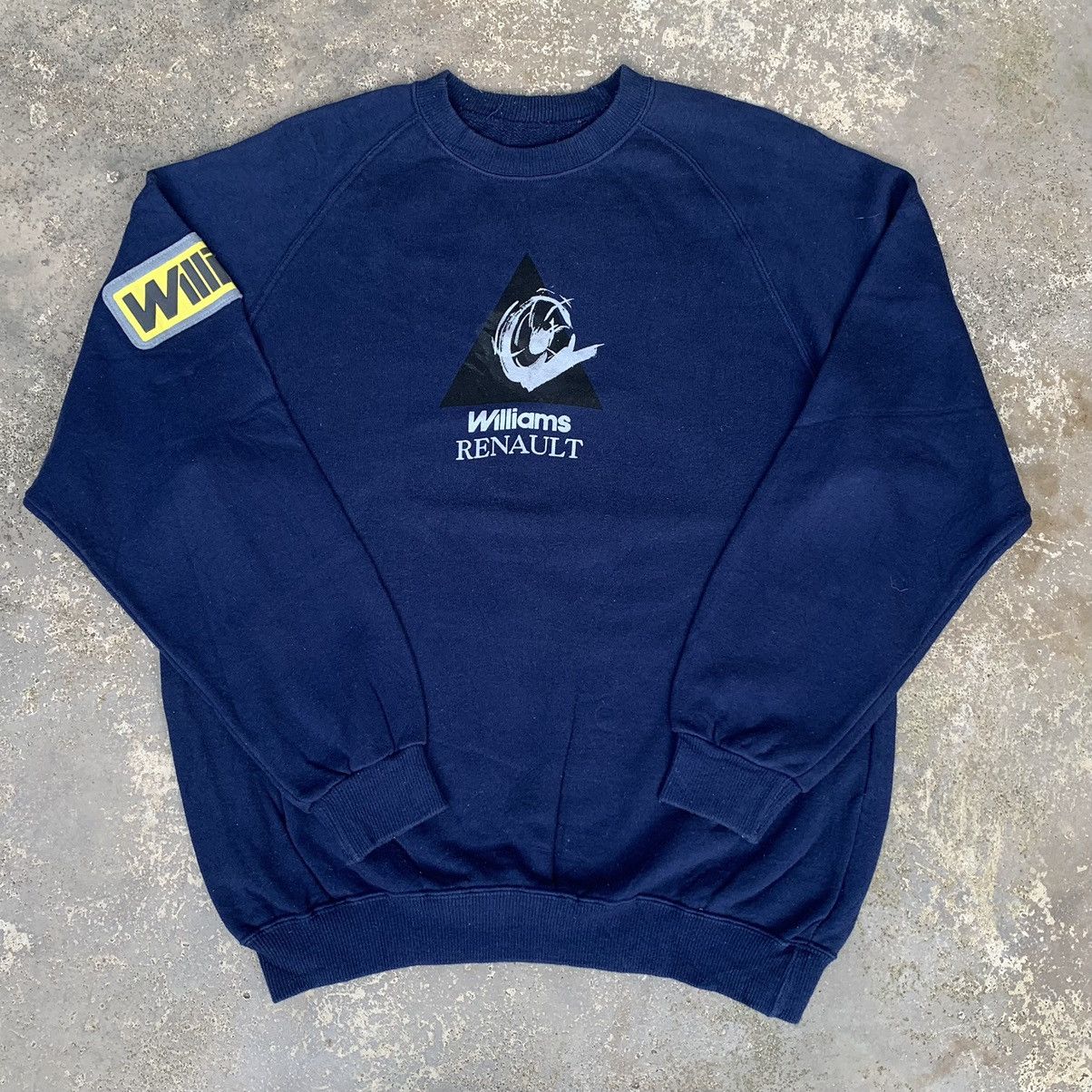 R.M. Williams Vintage 90s Williams Renault Formula 1 Crewneck Size US M / EU 48-50 / 2 - 2 Thumbnail