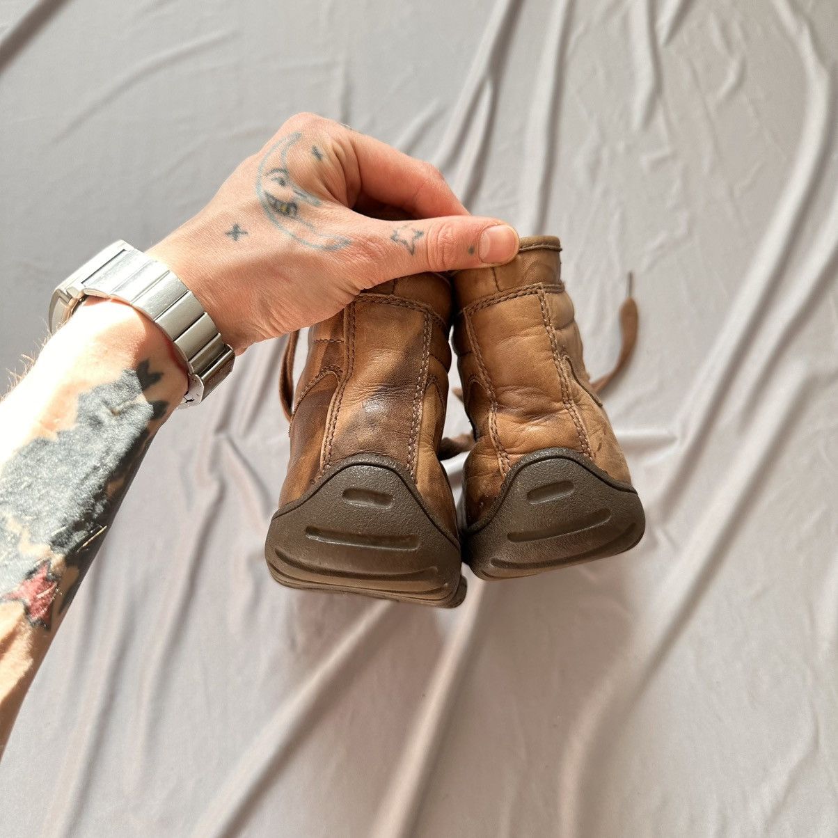 Diesel Vintage Diesel High-Top Boots Size US 7.5 / EU 40-41 - 6 Thumbnail