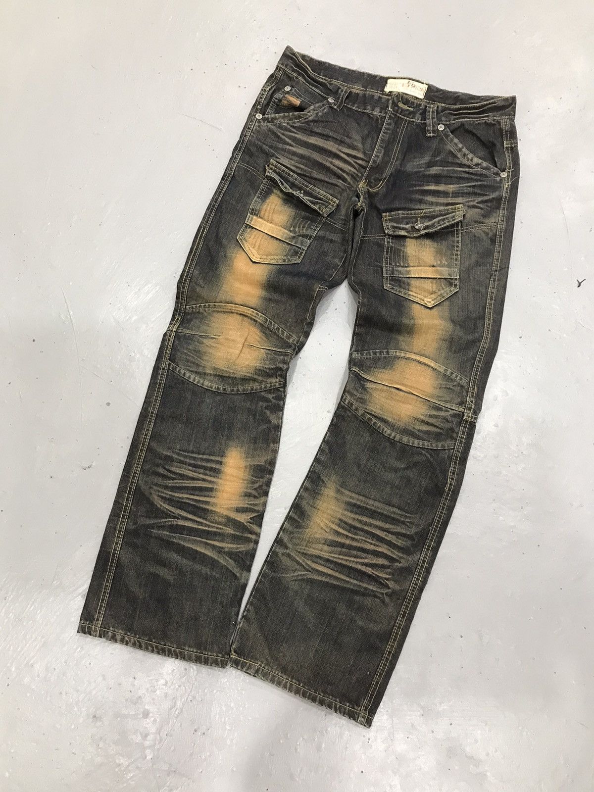 Vintage Crazy vintage denim Size US 36 / EU 52 - 2 Thumbnail