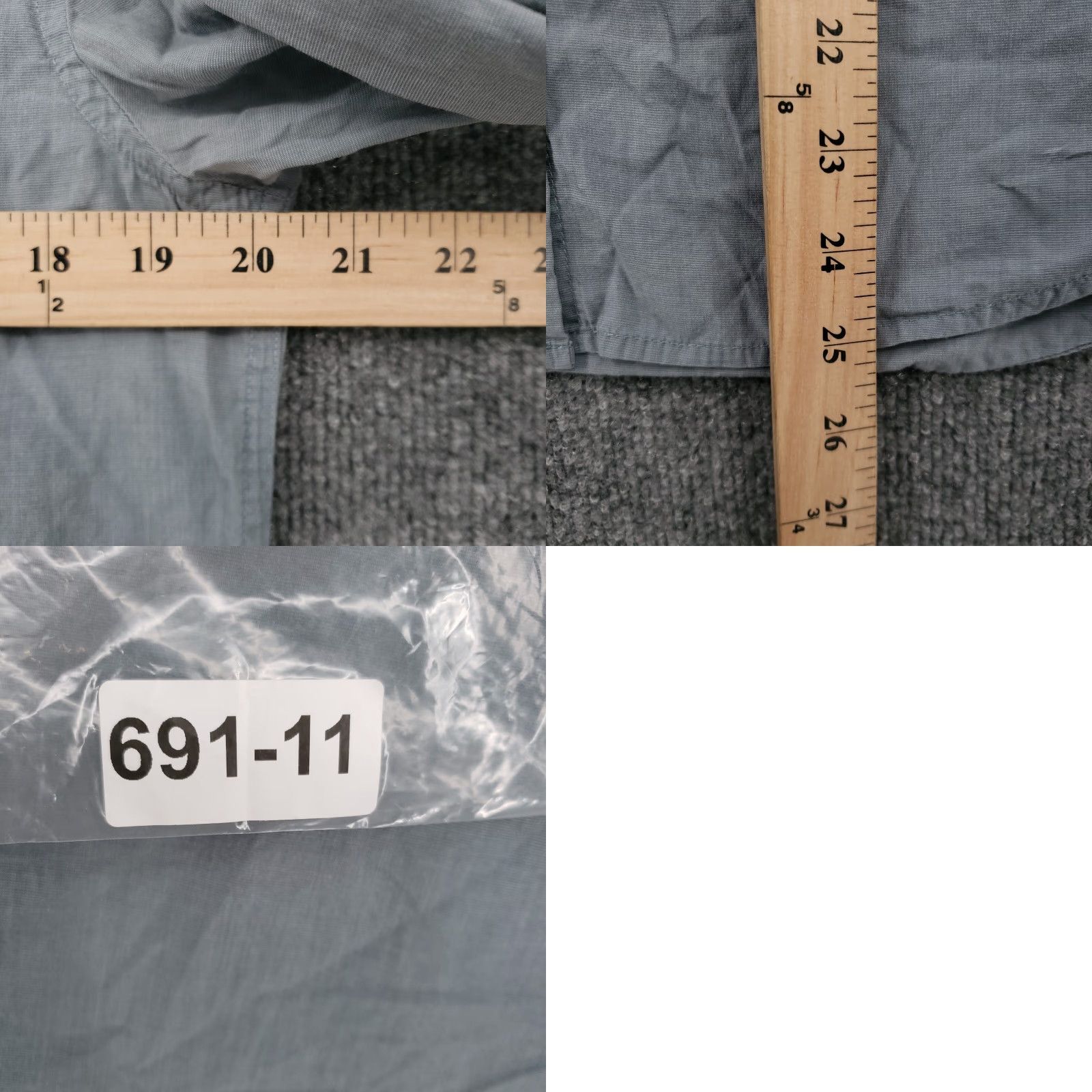 Gap Gap Shirt Womens M Medium Casual Button-Up Gray Long Sleeve Cotton Size M / US 6-8 / IT 42-44 - 8 Thumbnail