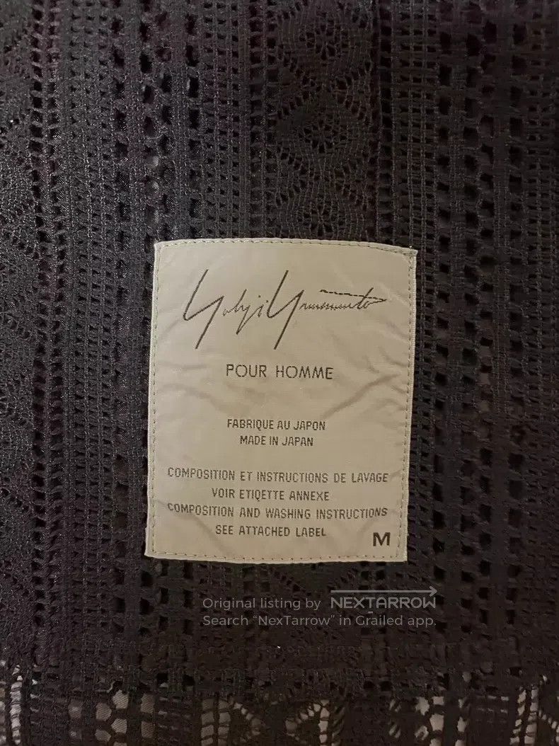 Yohji Yamamoto Yohji Yamamoto 97 SS Purple Lace Jacket Size US M / EU 48-50 / 2 - 3 Thumbnail