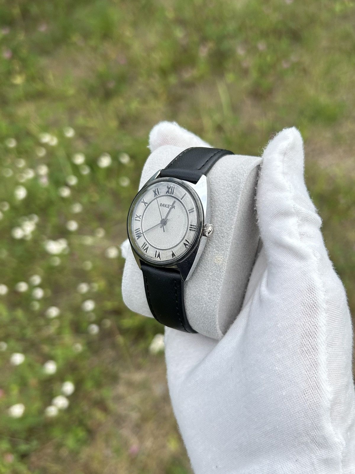 Vintage Vintage Watch Raketa Soviet USSR Mechanical Authentic 1980s Size ONE SIZE - 5 Thumbnail
