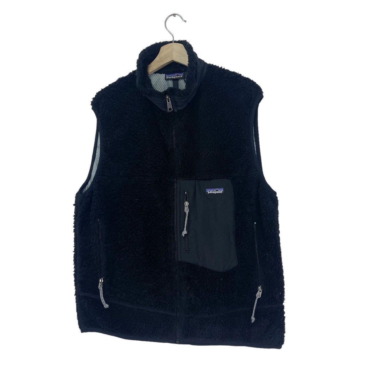 Patagonia × Vintage 90’s Patagonia Fleece Deep Pile Sleeveless Jacket Size US L / EU 52-54 / 3 - 6 Thumbnail