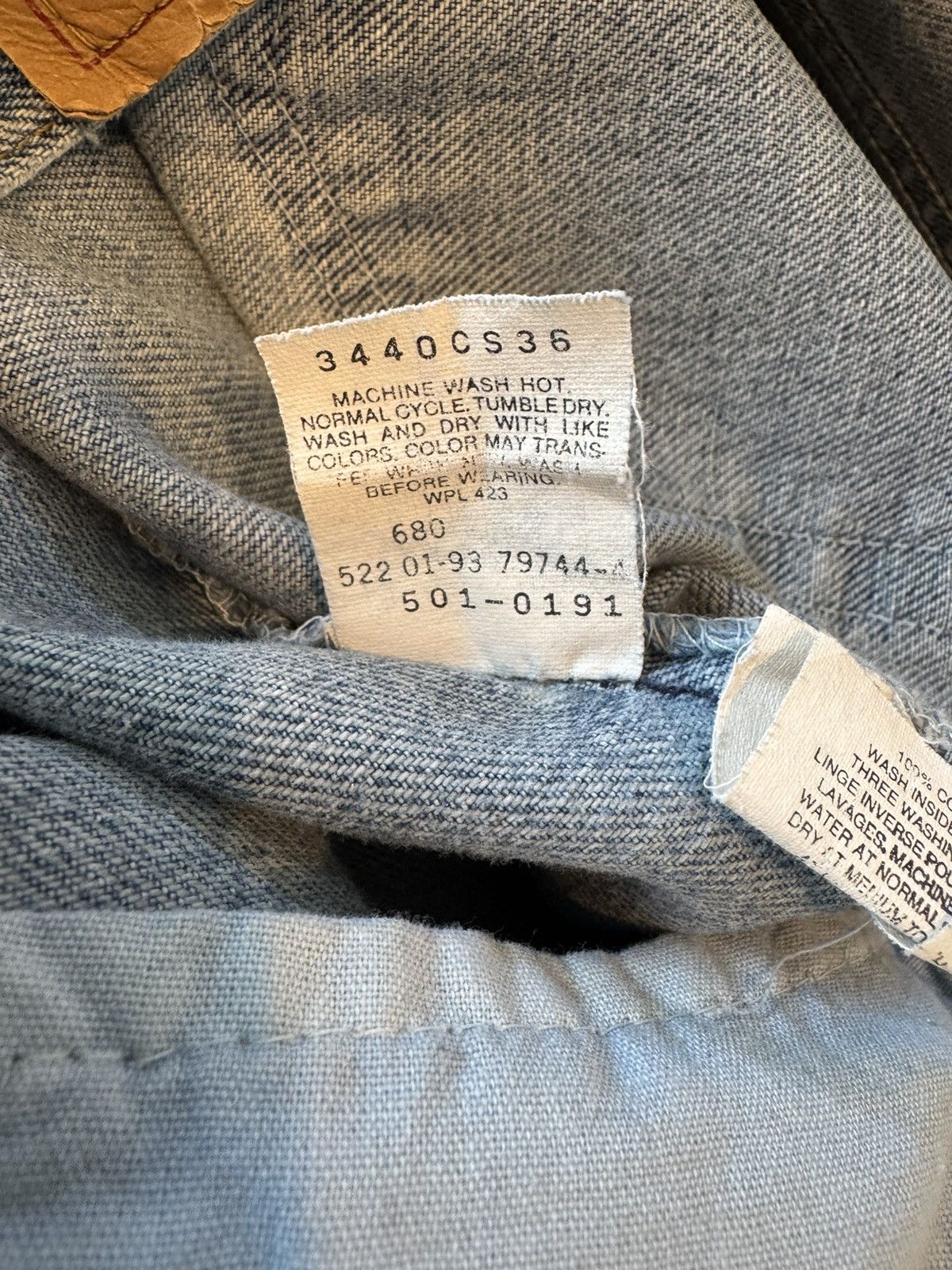 Levi's Vintage Clothing Vintage Levi’s 501 Jeans, W35 x L31.5, Made in U.S.A. Size US 35 - 9 Thumbnail