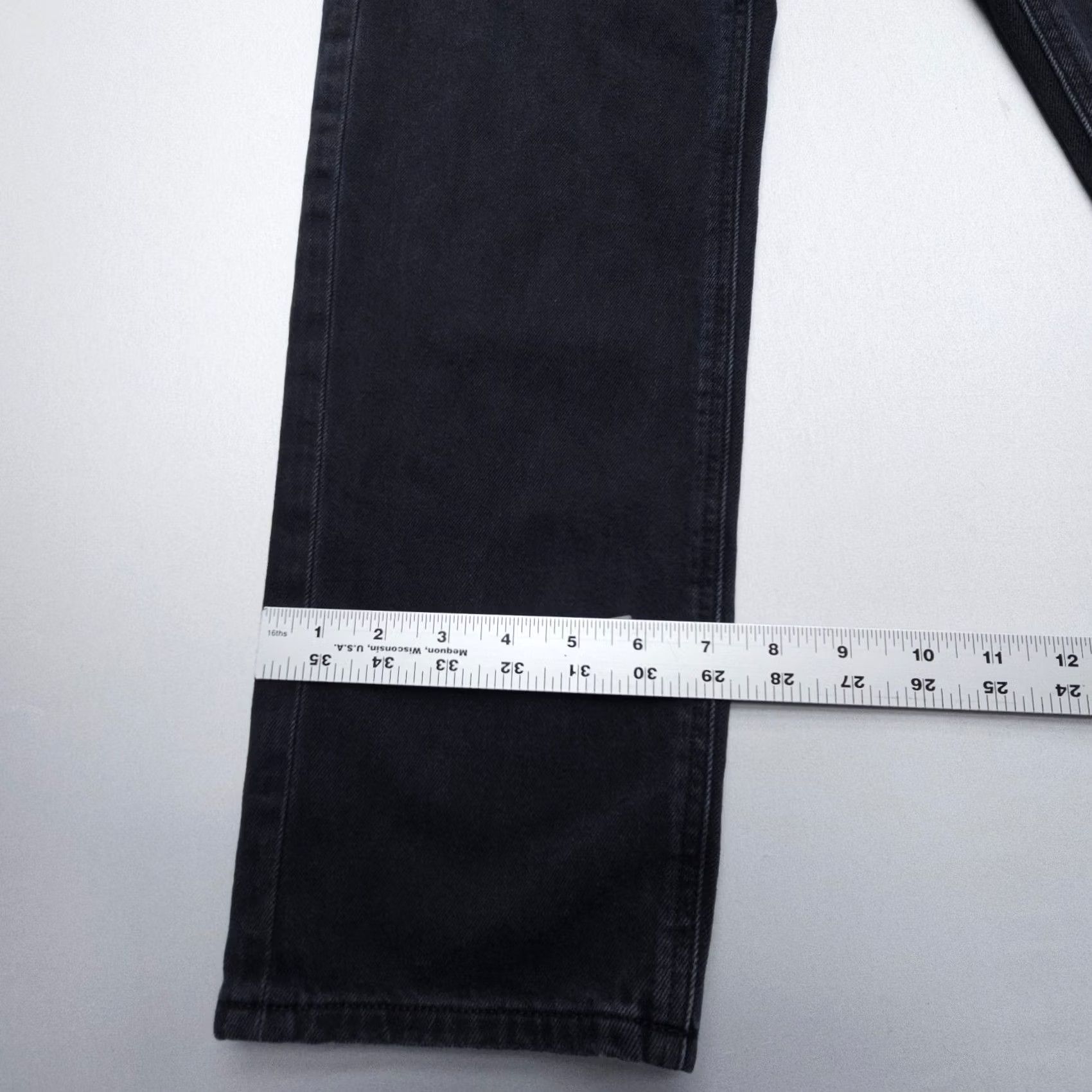 American Eagle Outfitters American Eagle Highest Rise Jeans Black 27" Inseam 90s Boyfriend Size 2 Denim Cotton Size 26" / US 2 / IT 38 - 4 Thumbnail