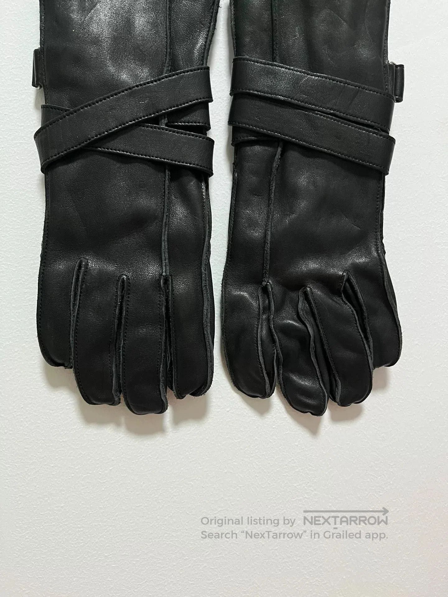 Yohji Yamamoto Yohji Yamamoto Y's Horse Leather Gloves. Size ONE SIZE - 5 Thumbnail