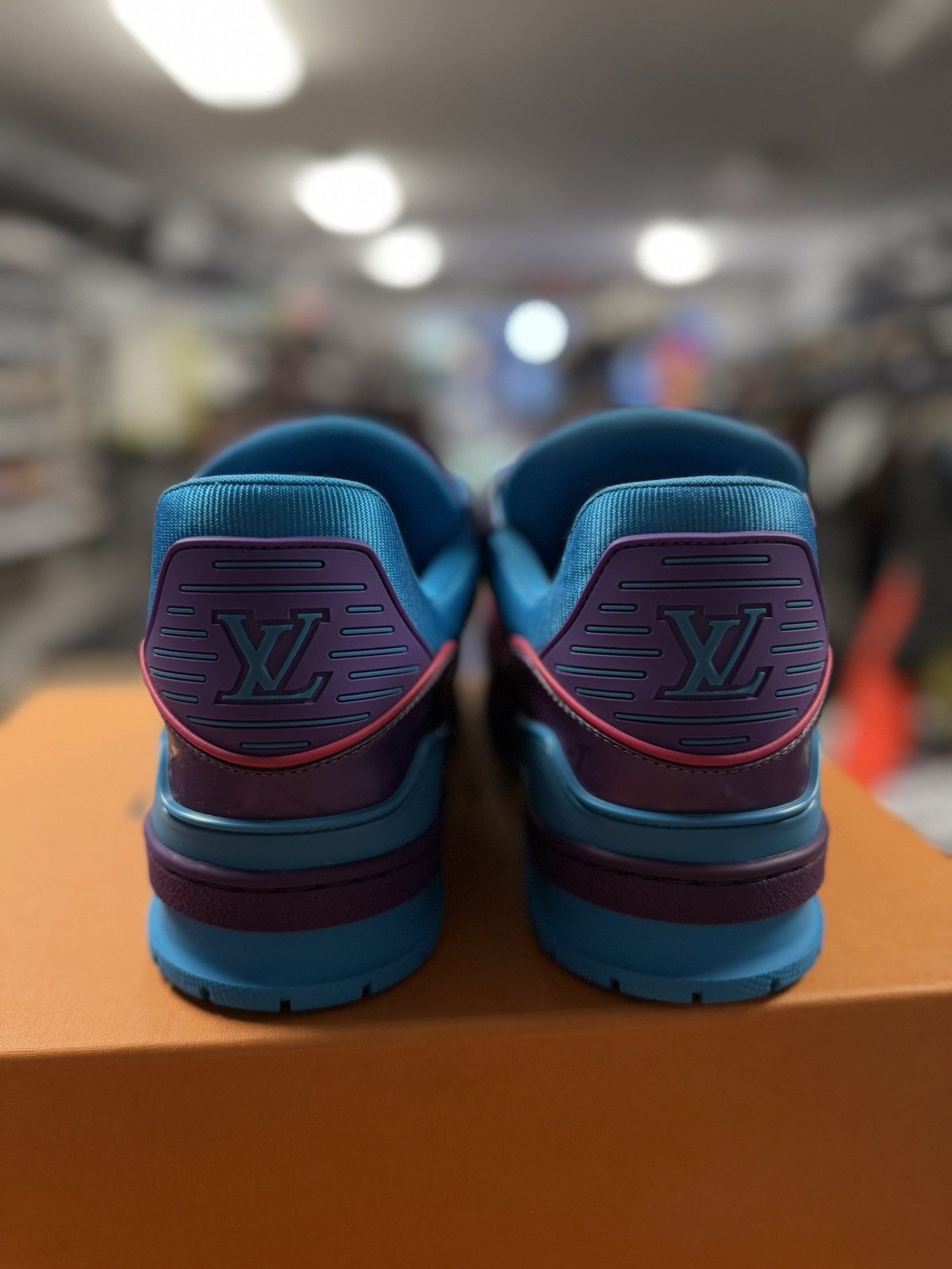 Louis Vuitton Louis Vuitton Virgil Abloh Trainer Colorful Size 9LV/10US Size US 10 / EU 43 - 13 Thumbnail