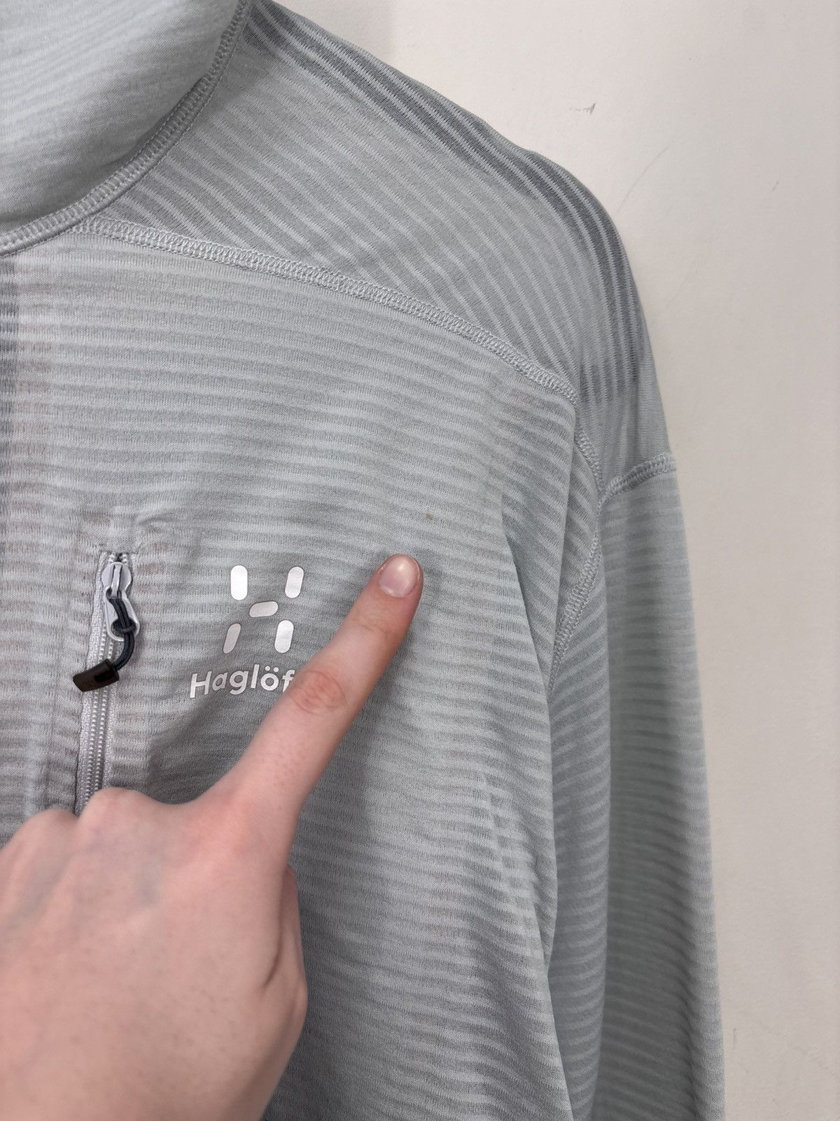 Haglofs Haglofs Men’s LIM Mid Jacket Full Zip Warm Training Outdoor Size US XL / EU 56 / 4 - 6 Thumbnail