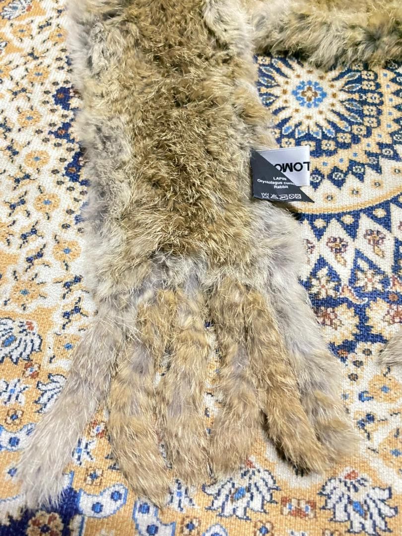 Yves Salomon YVES SALOMON Genuine Fur Scarf Size ONE SIZE - 4 Thumbnail