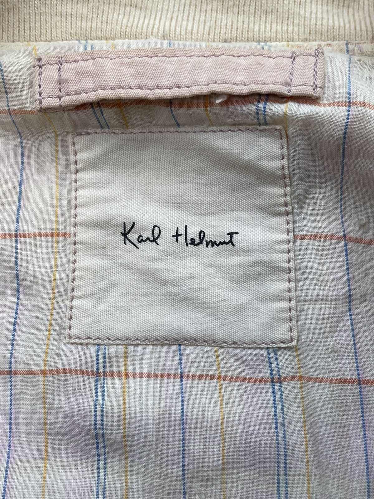Japanese Brand Karl Helmut Bomber Style Jacket Size XL / US 12-14 / IT 48-50 - 10 Thumbnail