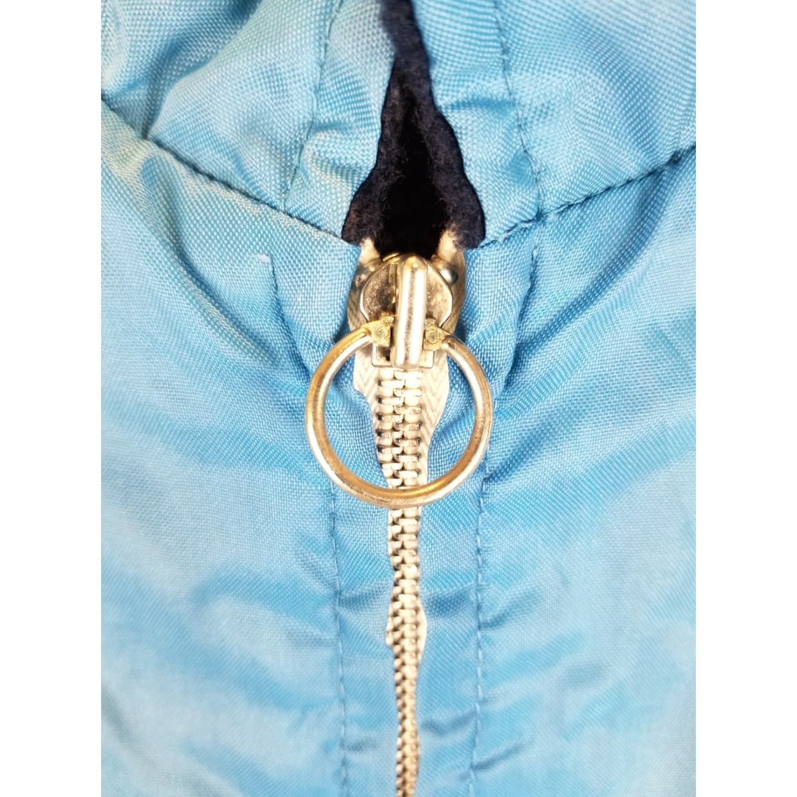 Ford VINTAGE Mustang Cobra Shelby FUR LINED RACING JACKET XL Bleu/Blue Bomber Jacket Men XL Cross Chest 27 INCH Cross Shoulder 23 INCH Size XL Size US XL / EU 56 / 4 - 6 Thumbnail