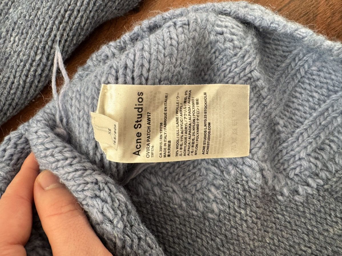 Acne Studios RARE GRAIL acne studios patchwork Ovira Asymetrical Knit XS Size US XS / EU 42 / 0 - 9 Thumbnail